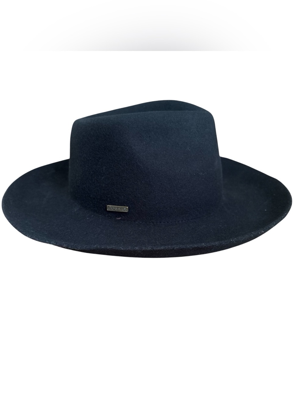 Pendleton Wool Felt Fedora Wide Brim Hat Black Western Unisex Classic 23”